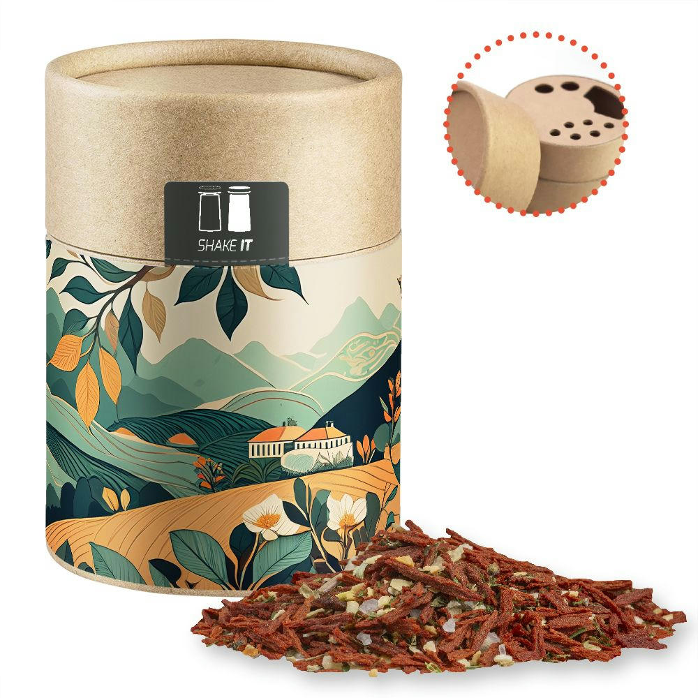 Product image Weihnachts Gewürzmischung Salat, ca. 60g, Kraftpapierstreuer Midi Werbeartikel