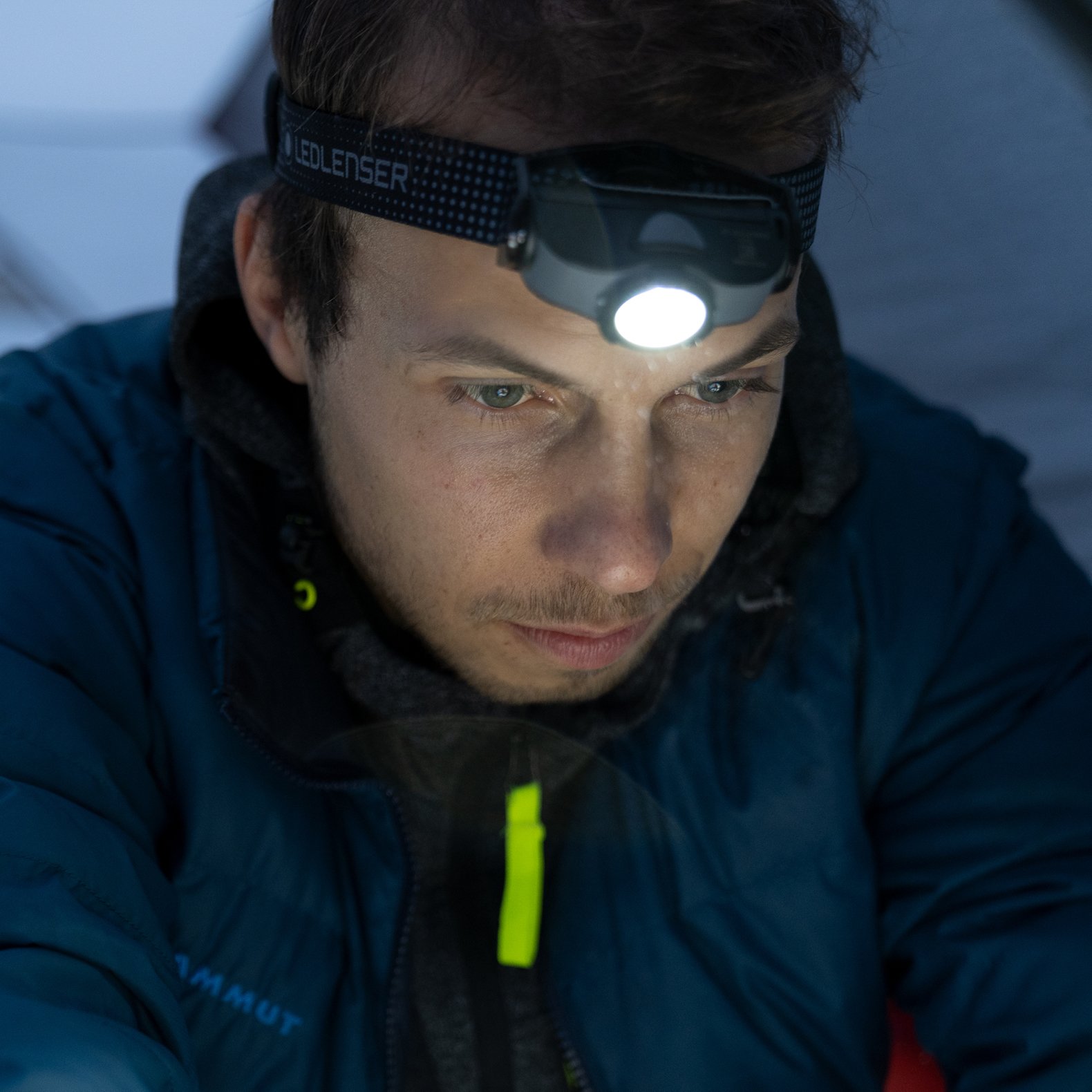 Ledlenser Stirnlampe MH3 schwarz/grau