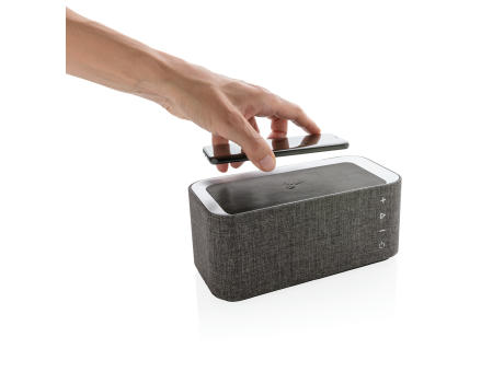 Vogue Wireless-Charger Lautsprecher Werbeartikel