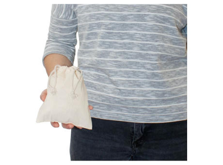 DOHA - Baumwollbeutel mit Zuziehkordel bedrucken