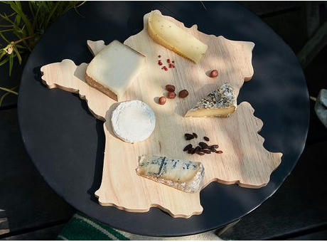 Schneidebrett 'Cocorico' aus Bambus Werbeartikel