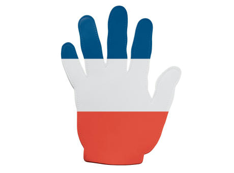 Event Hand Frankreich bedrucken