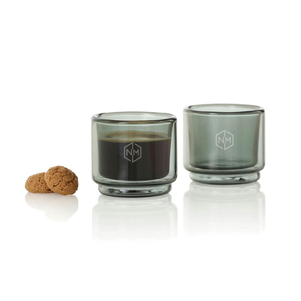 AdHoc Impact Espressotassen 45ml, 2er-Set Werbeartikel