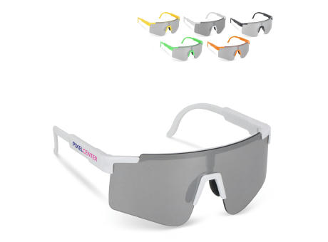 Tom R-PC Sport-Sonnenbrille mit verspiegelten Gläsern UV400 bedrucken