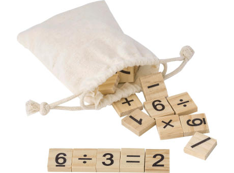 Pinienholz Lernspielset Ezekiel Werbeartikel