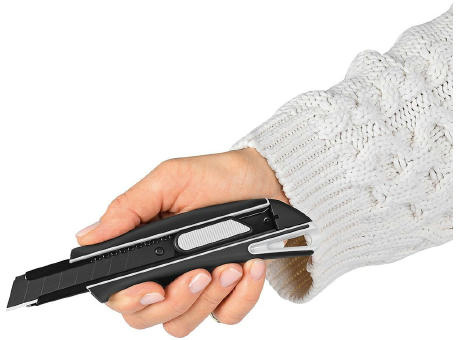 Cuttermesser "Frame Cut grau" Werbeartikel