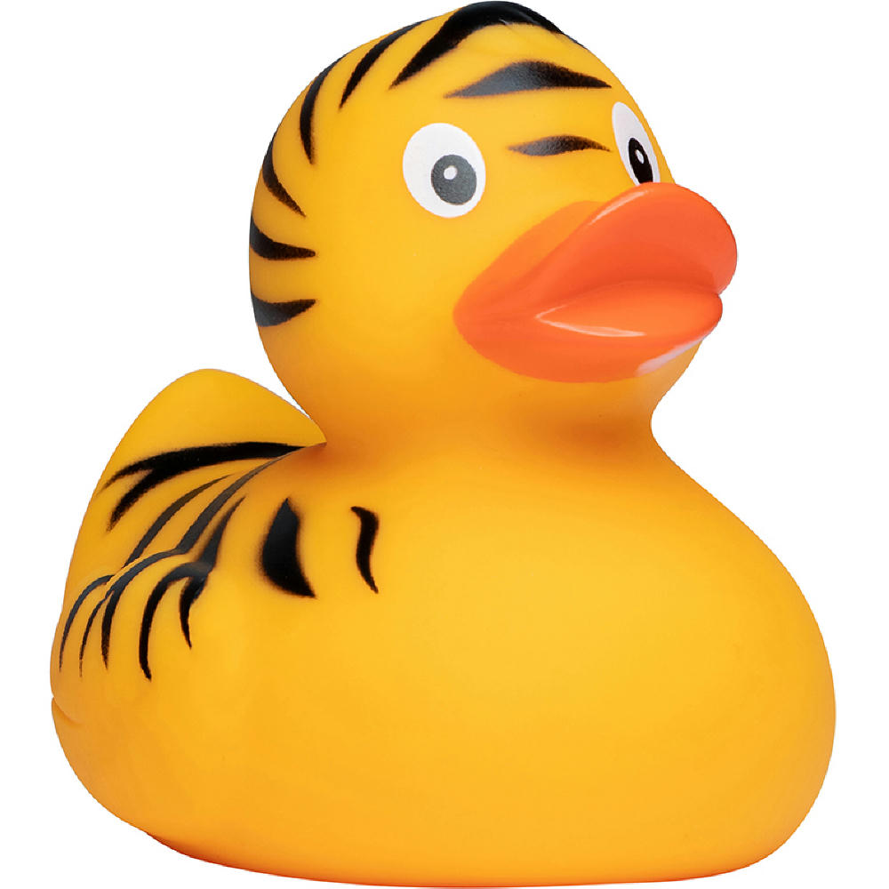 Product image Quietsche-Ente getigerte Ente Werbeartikel