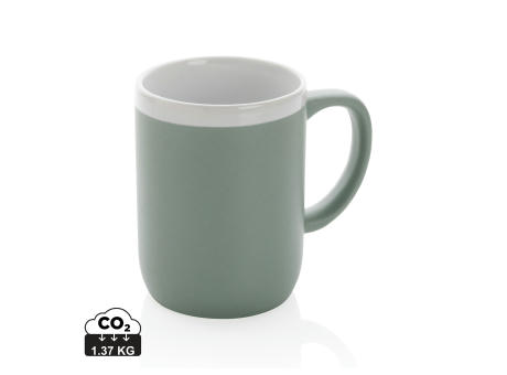 Product image Keramiktasse mit weißem Rand, 300ml bedrucken