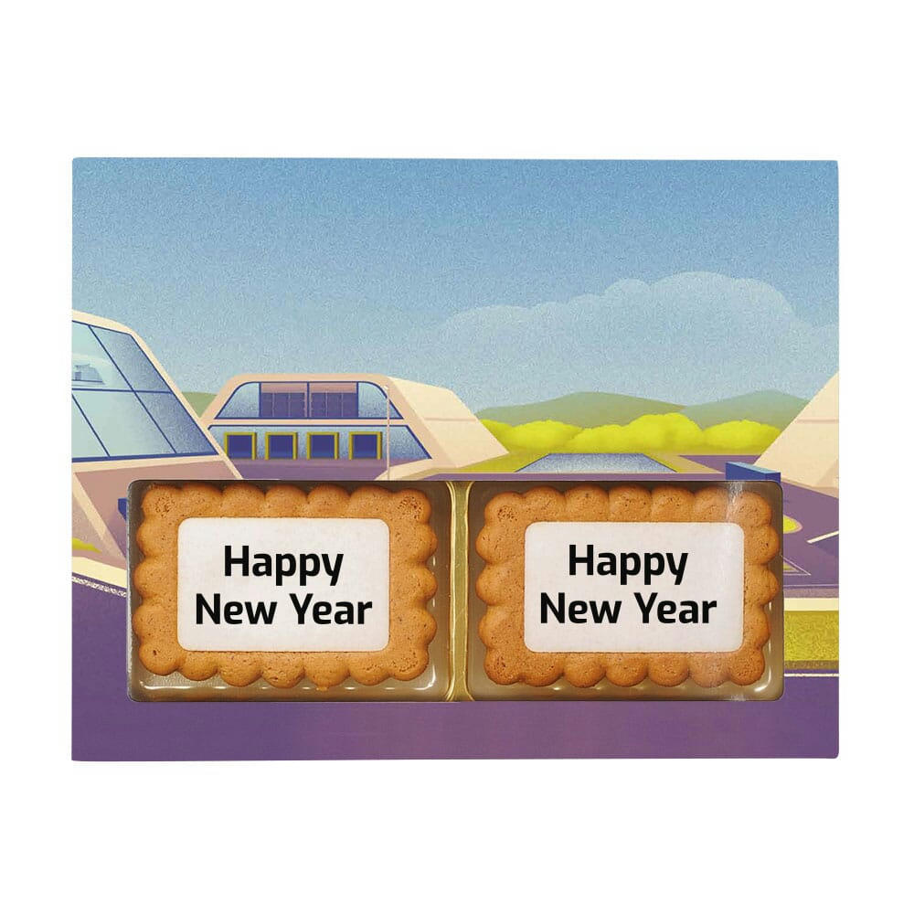 Product image 4 Kekse in einer Schachtel Werbeartikel