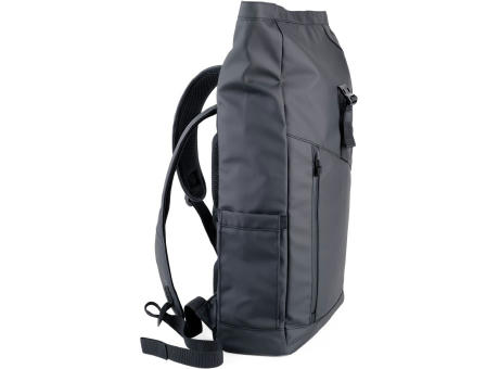 TROIKA Roll Top Rucksack TROIKA BLACK ROLL TOP Werbeartikel