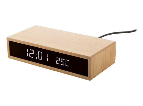 Product image Wecker mit Wireless-Charger Molarm Werbeartikel