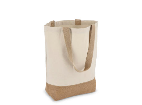 Product image Baumwoll-Jute Tragetasche OEKO-TEX® 41 x 13 x 41cm 320g/m² bedrucken