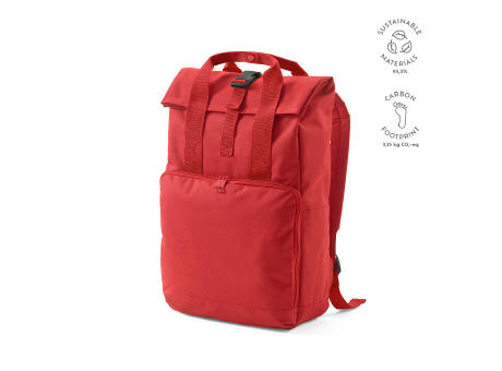 Product image Warsaw 20L Rucksack aus rPET.Roll-Top- und Schnallenverschluss bedrucken