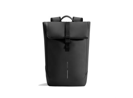 Urban wasserabweisender Flap-Top Rucksack bedrucken
