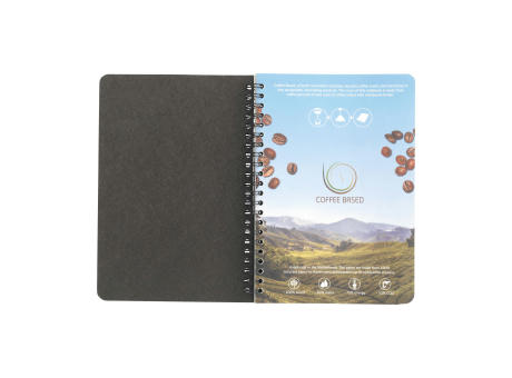 Coffee Notebook Wire-O A5 Notizbuch bedrucken