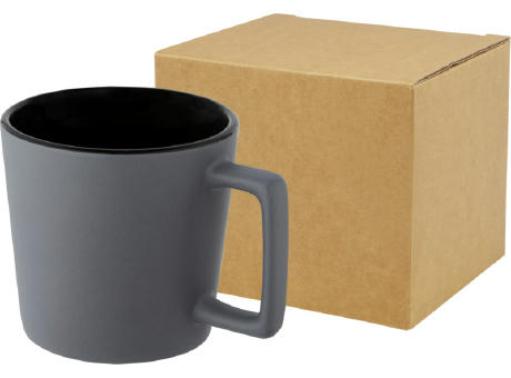 Product image Cali 370 ml Keramiktasse mit matter Oberfläche bedrucken