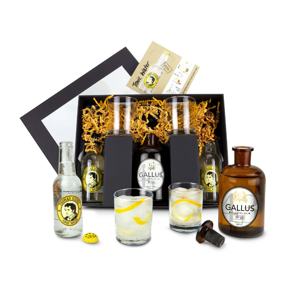 Product image Geschenkset / Präsenteset: Gin Tonic Set 'Gallus 43' Werbeartikel
