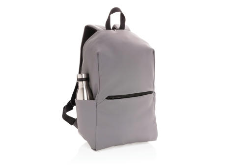 Schicker PU 15.6" Laptop-Rucksack bedrucken