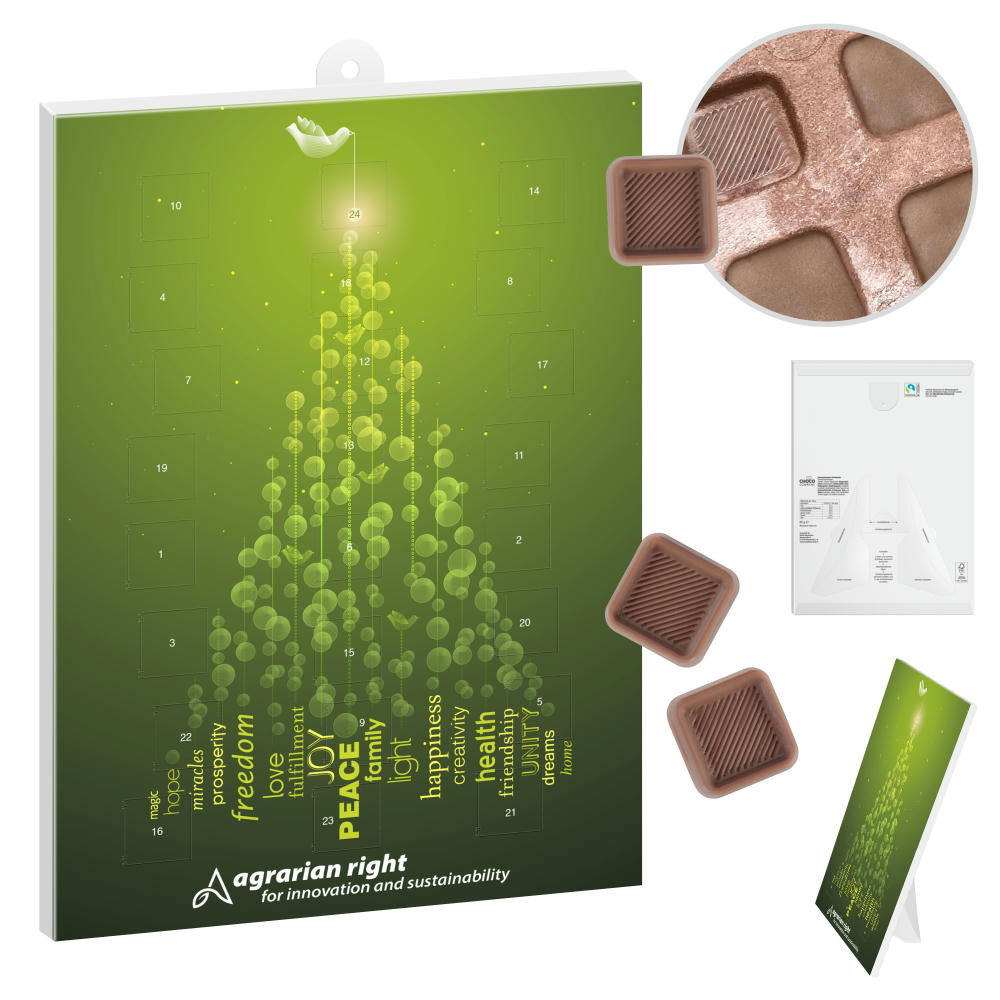 Product image reinpapier® Classic-Adventskalender INDIVIDUELL Werbeartikel