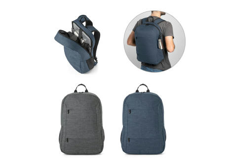 BUSINESS. Laptop-Rucksack aus 300D 100% rPET bedrucken