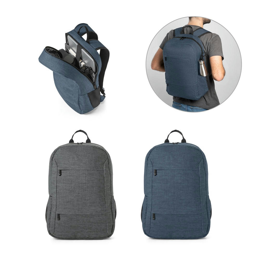 Product image BUSINESS. Laptop-Rucksack aus 300D 100% rPET Werbeartikel