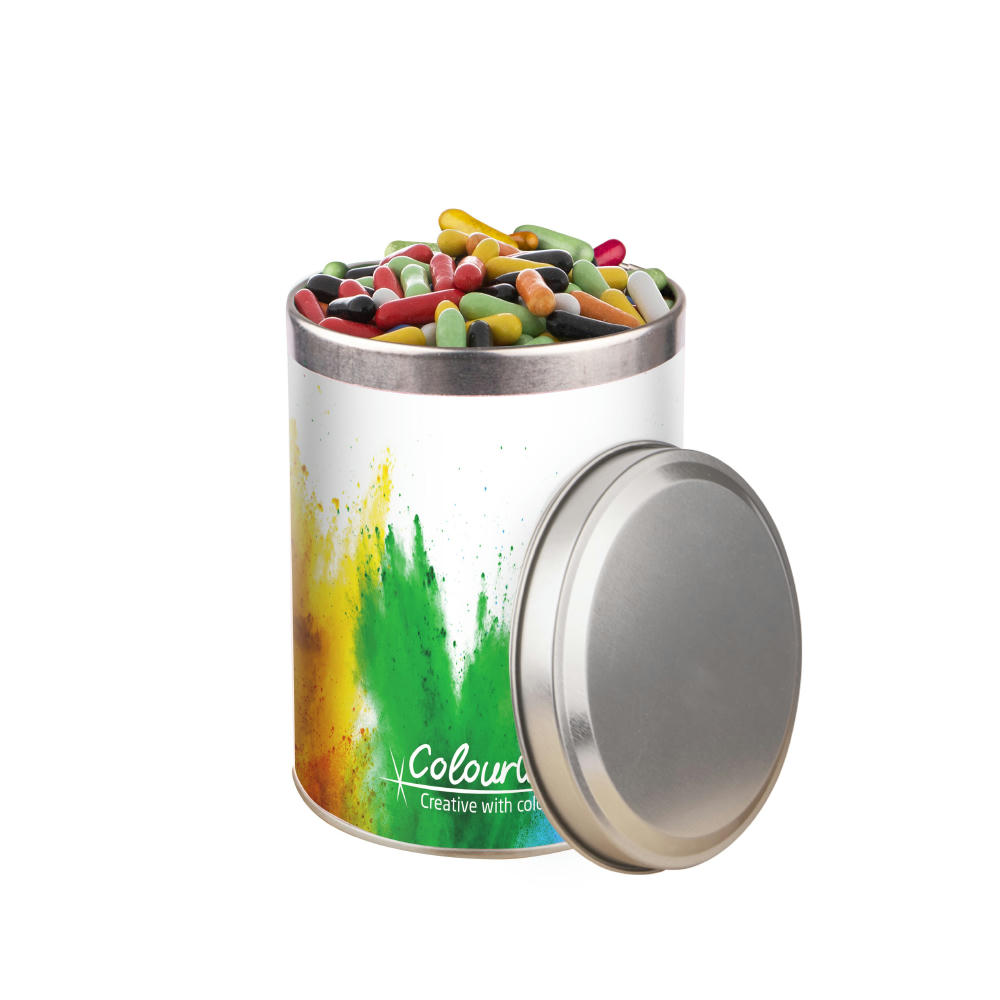 Product image Mittlere runde Dose, 0,9 Liter Werbeartikel