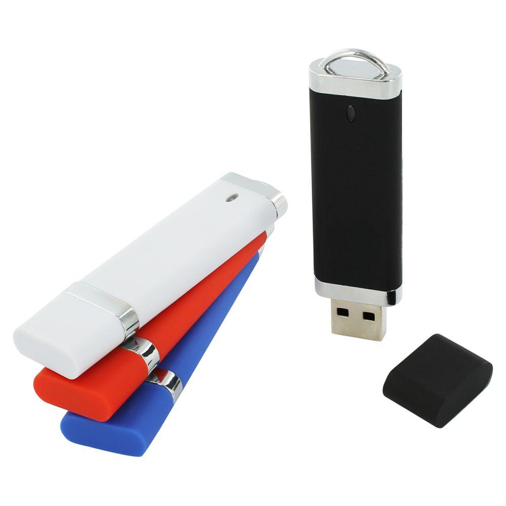 USB-Stick C10 USB 2.0 Flash Disk   1 GB Schwarz matt (gummiert) Werbeartikel