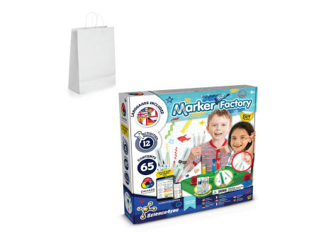 DIY Pen Factory Kit III. Lernspiel lieferung inklusive einer kraftpapiertasche (100 g/m²) Werbeartikel