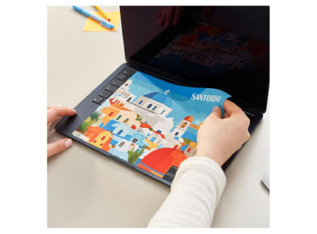 GripCleaner® 4in1 Mousepad 23x20 cm, All-Inclusive-Paket Werbeartikel