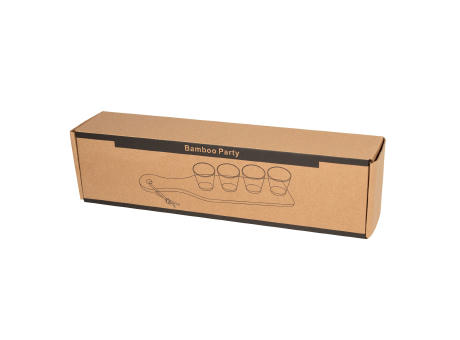 BAMBOO PARTY - Gläser-Brett Werbeartikel