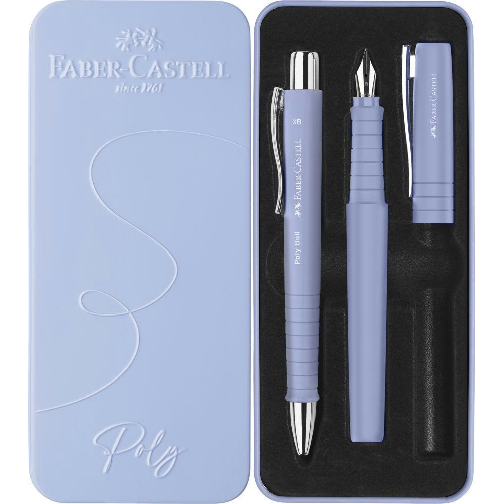 Product image Poly Pen Set Pale Iris Werbeartikel