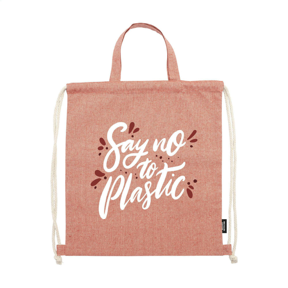 GRS Recycled Cotton PromoBag Plus (180 g/m²) Rucksack Werbeartikel
