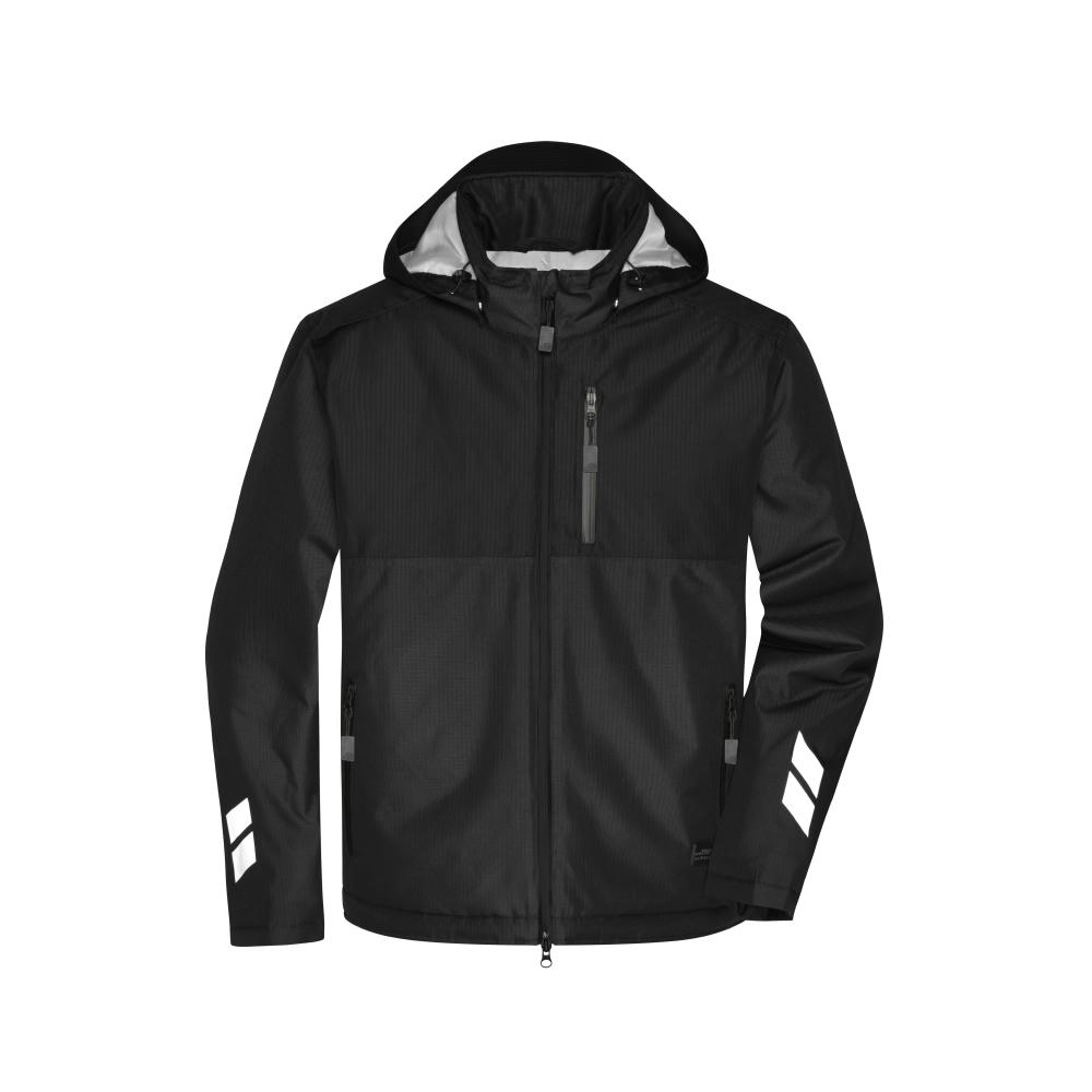 Product image Padded Hardshell Workwear Jacket - Professionelle, wattierte, wind- und wasserdichte, atmungsaktive Arbeitsjacke für extreme Wetterbedingungen Werbeartikel