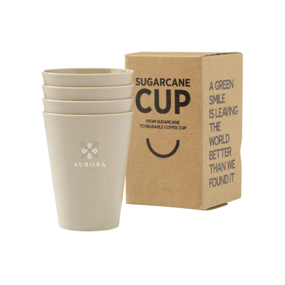 Sugarcane Cup 200 ml Trinkbecher Werbeartikel