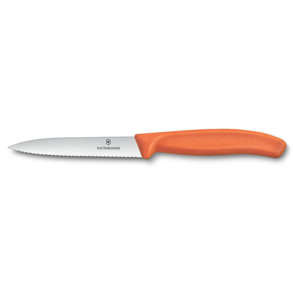 Victorinox - Gemüsemesser 10 cm mit Wellenschliff Werbeartikel