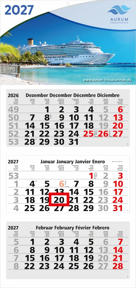 3-Monatskalender Medium Light 3 Bestseller (Mehrblock) 3-Monatskalender Medium Light 3 Bestseller (Mehrblock)