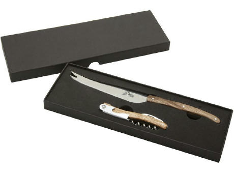 Wein und Käse Geschenkbox 'Tradition' Werbeartikel