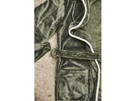 VINGA Louis Luxus Plüsch GRS rPET Bademantel Größe S/M Werbeartikel