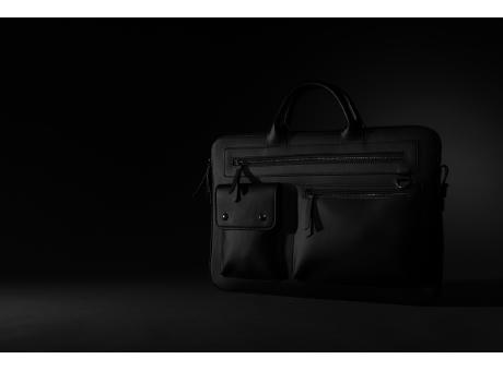 Swiss Peak 14" Laptoptasche aus GRS recyceltem PU bedrucken