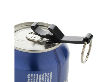 Flaschen- und Dosenöffner aus RCS recyceltem Aluminium bedrucken