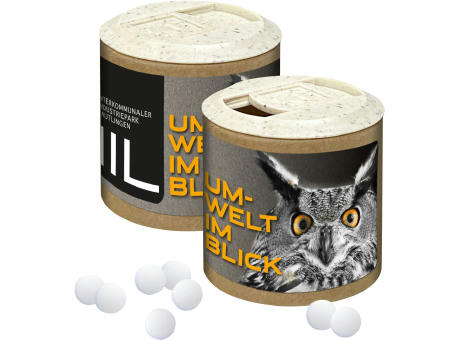 Product image Papier-Werbedose mit Pfefferminzpastillen, 72g Werbeartikel