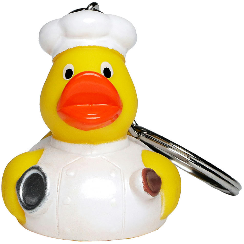 Schlüsselanhänger Ente Koch Werbeartikel