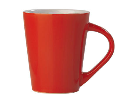 Kaffeebecher Nice hellrot 270ml bedrucken