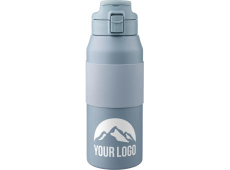 Doppelwandige Edelstahl-Trinkflasche 800 ml Katie Werbeartikel