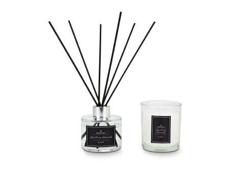 ROMOSCENT® Aroma-Set Sparkling Moments, Raumduft & Aromakerze Werbeartikel