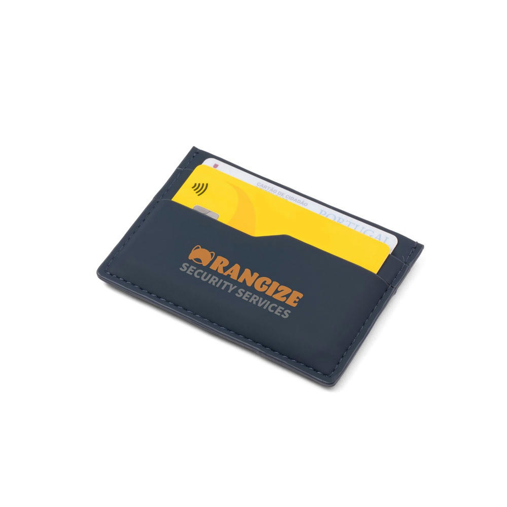 VENTURE WALLET. PU-Kartenetui für 5 Karten mit RFID-Schutz Werbeartikel