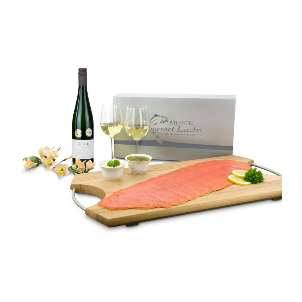 Product image Geschenkartikel / Präsentartikel: Lachs-Geschenk: Genießer Werbeartikel
