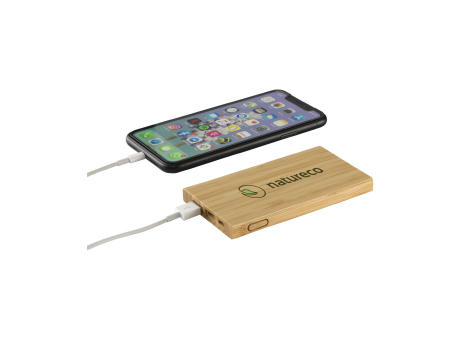 Bamboo 4000 Powerbank externes Ladegerät bedrucken