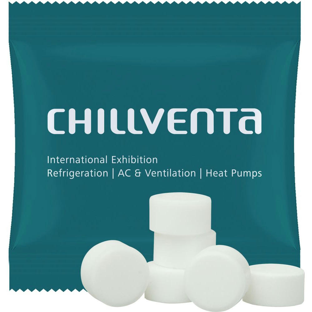 Product image Pfefferminz Drops zuckerfrei, ca. 5g, Mini-Tüte Werbeartikel