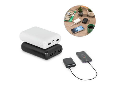 LEAKEY 10. Powerbank 10'000 mAh aus recyceltem ABS (100% rABS) bedrucken
